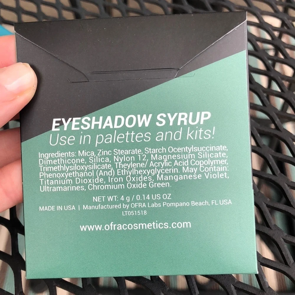 Ofra eyeshadow syrup